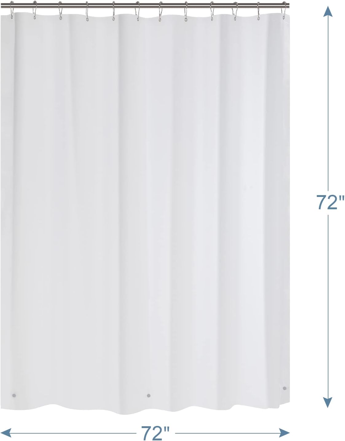 Cute Cotton Shower Curtain + Liner  Cotton shower curtain, Cute shower  curtains, Waterproof curtain