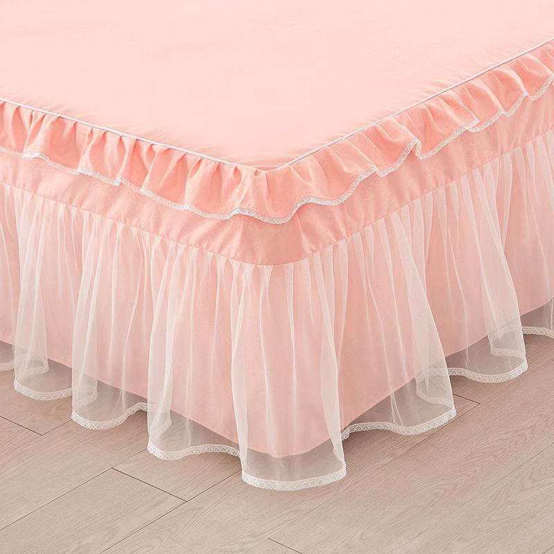 Bed Skirt Lace Single Piece Bed Cover Double Bed Cover Mattress Protective Cover Bed Cover No Pillowcase Bed Skirt